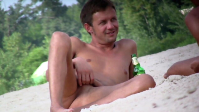CUTE & VERY FUCKABLE GUY AT THE NUDIST BEACH - ALL HIS CLIPS hd videos Porn